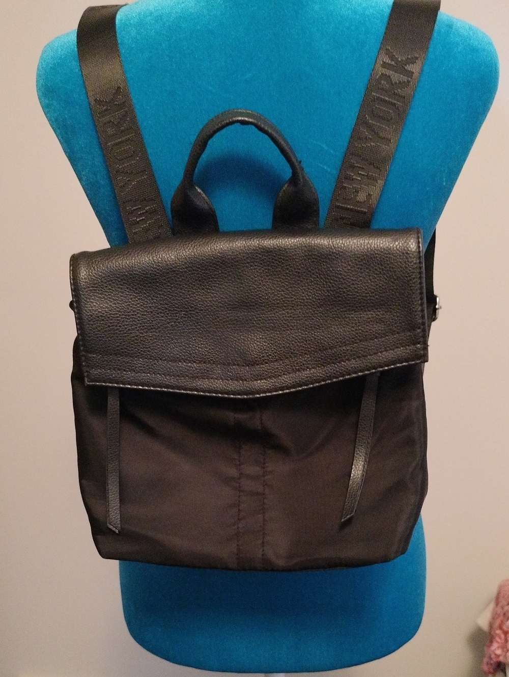 Botkier Men/Women Backpack with Textured Flap